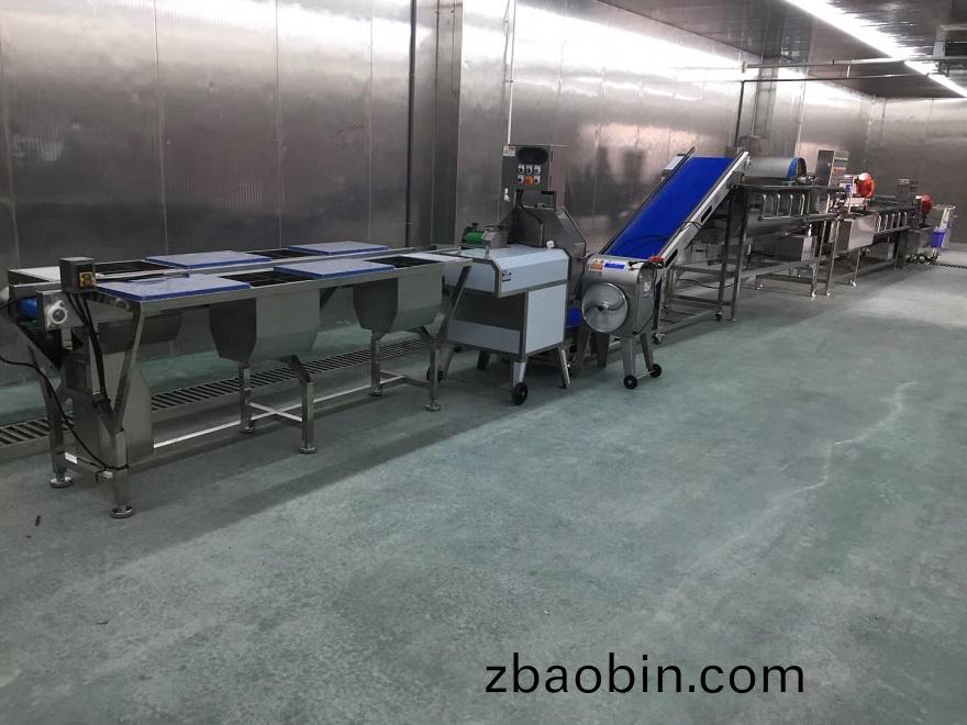 南通某蔬菜配送公司-净菜加工企业案例