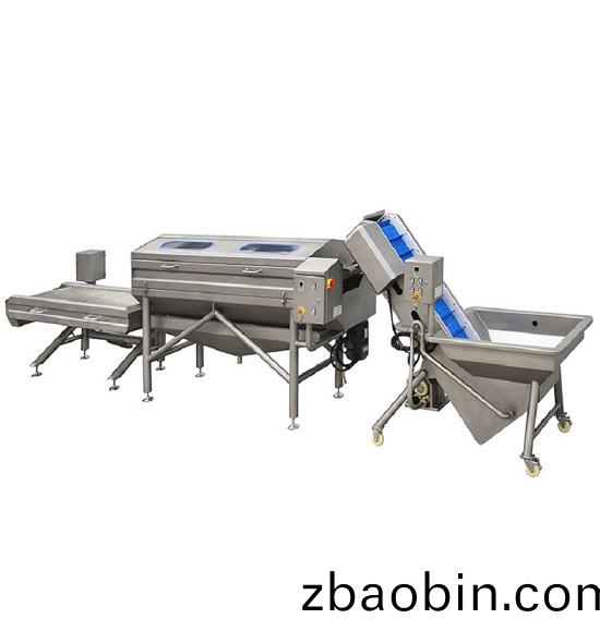 根茎清洗去皮生产线