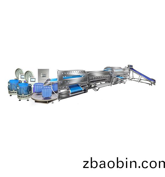 DXC-2000A智能水帘式涡流清洗脱水线