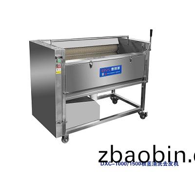 毛刷清洗去(qu)皮机 毛刷清洗去皮机